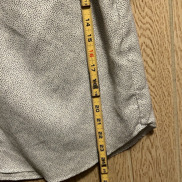 Carolina Belle blouse, S/P, white w/ black dots - Picture 4 of 8